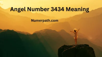 Angel Number 3434 Meaning